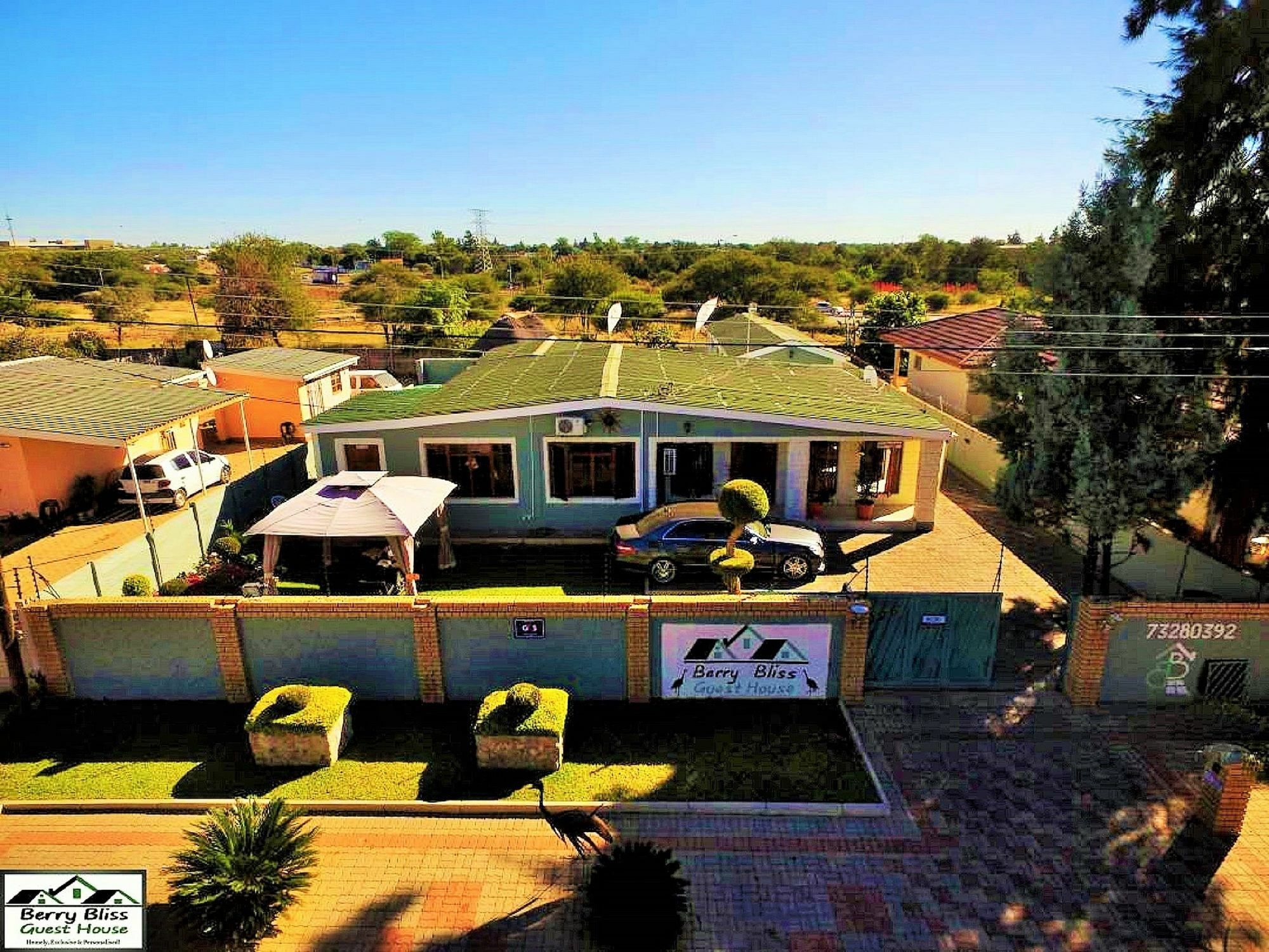 Berry Bliss Guest House Gaborone Exterior foto